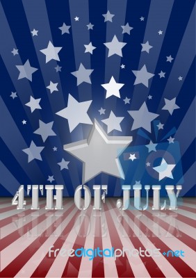The Fourth Of July Stock Image