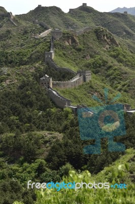 The Great Wall Of China Stock Photo