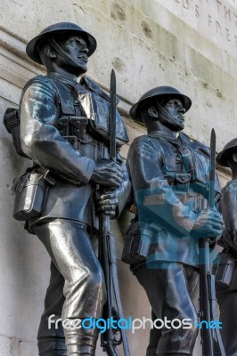 The Guards Memorial In London Stock Photo