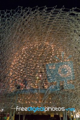 The Hive Exhibit At Expo In Milan Italy Stock Photo