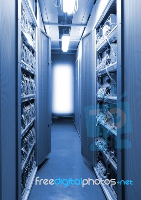 The Internet Server Stock Photo