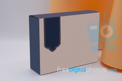 The Packaging In The Isolation Stock Photo