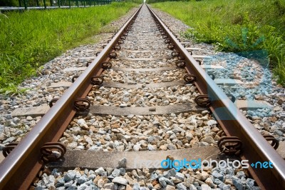 The Railway Stock Photo