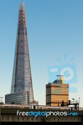 The Shard In London Stock Photo