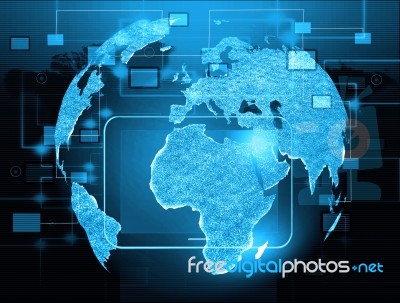 The Social Network.internet Concept Stock Image