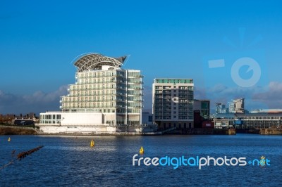 The St David's Hotel & Spa In Cardiff Stock Photo