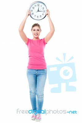 The Time Is Right, Go For It! Stock Photo