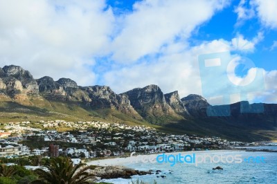 The Twelve Apostles Mountain Stock Photo