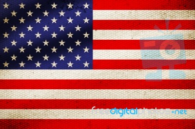 The United States Flag Stock Photo