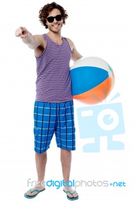 There I Am Going To Play Stock Photo