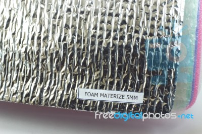 Thermal Insulation Material - Foam Materize Stock Photo
