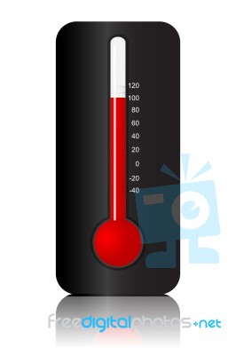 Thermometer Symbol Stock Image
