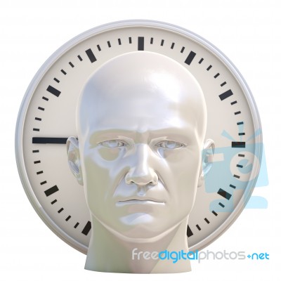 Thinking Time Concept Stock Image