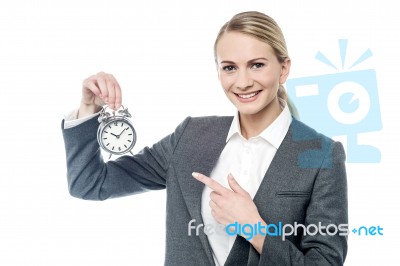 This Is Time For Work Stock Photo