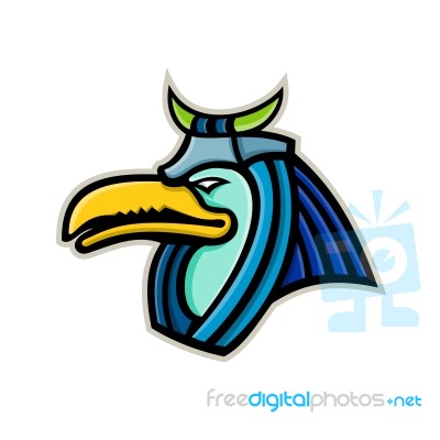 Thoth Egyptian God Mascot Stock Image - Royalty Free Image ...
