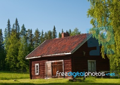 Timber Cabin 3 Stock Photo