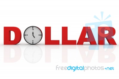 Time And Dollar Stock Image