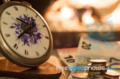 Time Is Money Stock Photo