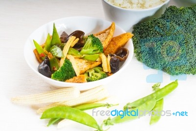 Tofu Beancurd And Vegetables Stock Photo Tofu Beancurd And Vegetables Stock Photo