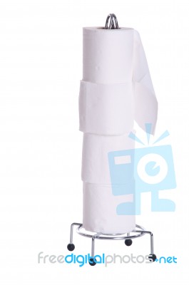 Toilet Paper Stock Photo