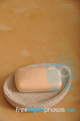 Toilet Soap Stock Photo