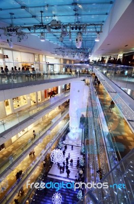 Tokyo, Japan - November 24, 2013: People Shopping In Omotesando Stock Photo