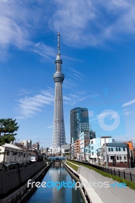 Tokyo Skytree Stock Photo
