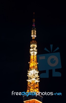 Tokyo Tower Stock Photo