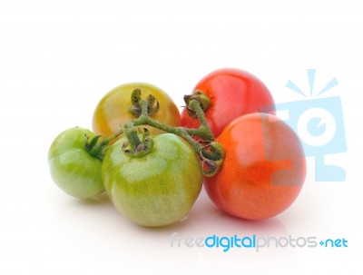 Tomato Isolated On White Background Stock Photo
