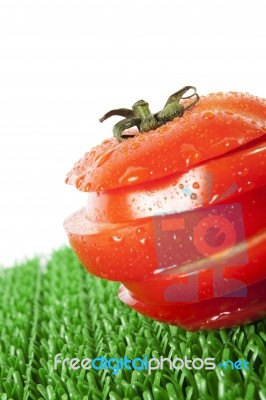 Tomato Slices Stock Photo