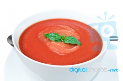 Tomatop Soup Stock Photo