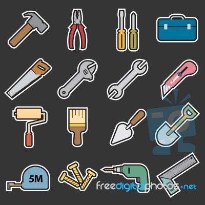 Tool Icon Stock Image