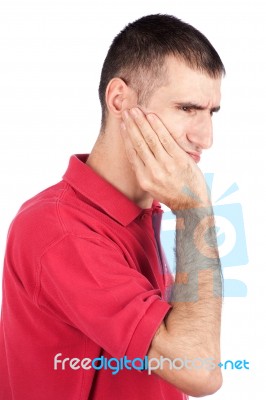 Toothache Stock Photo