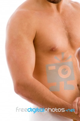 Topless Young Male Stock Photo Topless Young Male Stock Photo