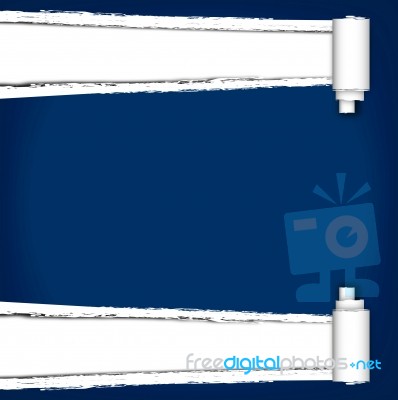 Torned Paper Stock Image