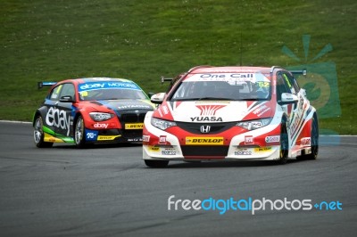 Touring Car Championship Race March 2014 Stock Photo