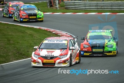 Touring Car Championship Race March 2014 Stock Photo
