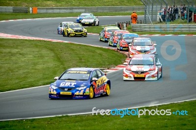 Touring Car Championship Race March 2014 Stock Photo