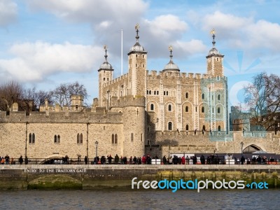 Tower Of London Stock Photo