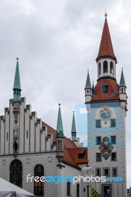 Toy Museum In The Old Town Hall Tower In Munich Stock Photo