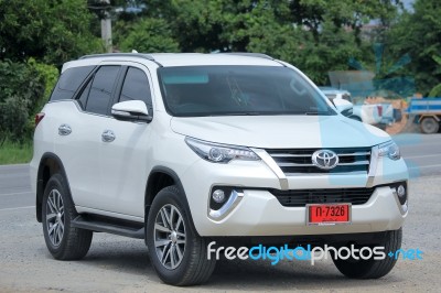 Toyota Fortuner Suv Car Stock Photo