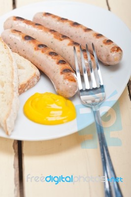 Traditional German Wurstel Sausages Stock Photo Traditional German Wurstel Sausages Stock Photo