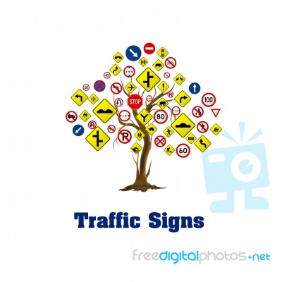 Traffic Sign Stock Image
