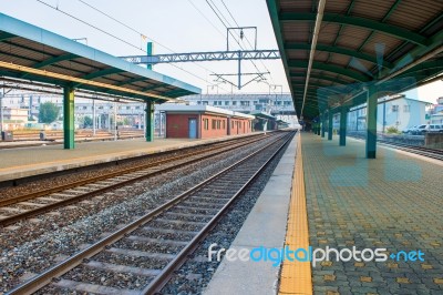 Train Station Stock Photo