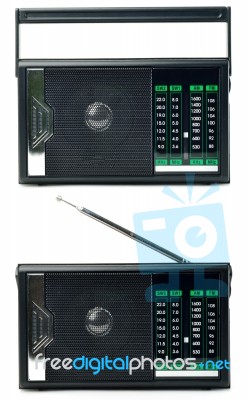 Transistor Radio Stock Photo