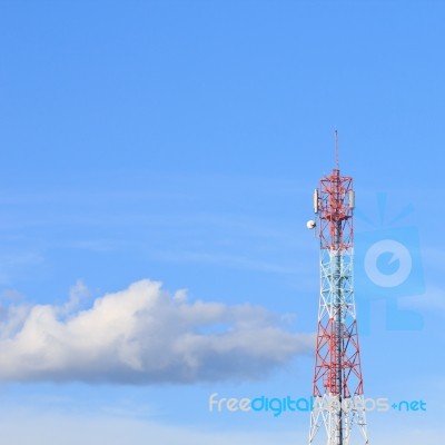 Transmission Towers Stock Photo