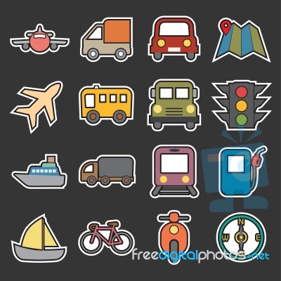 Transport Icon Stock Image