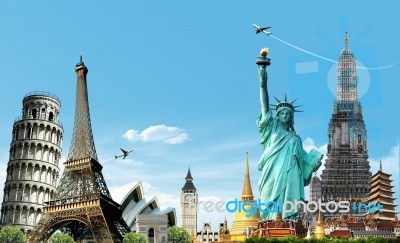 Travel The World, Concept Stock Photo