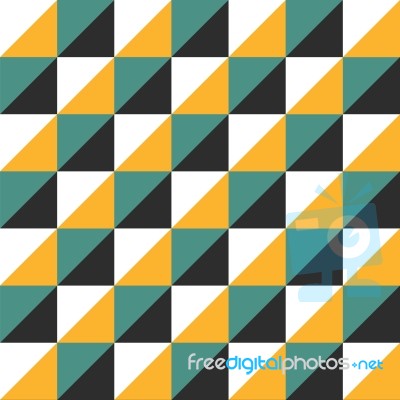 Triangle Pattern Stock Image