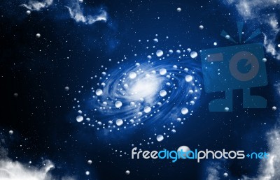 Triangulum Galaxy Stock Photo